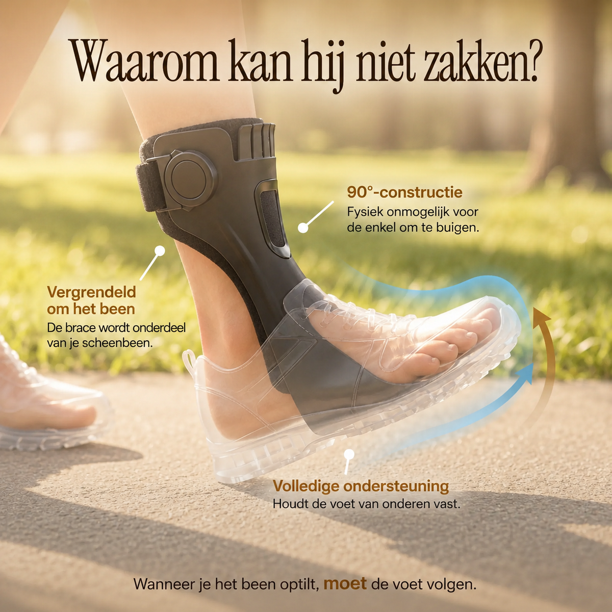 StepLift™ Voetheffersbrace