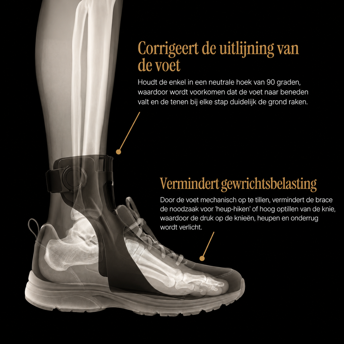 StepLift™ Voetheffersbrace